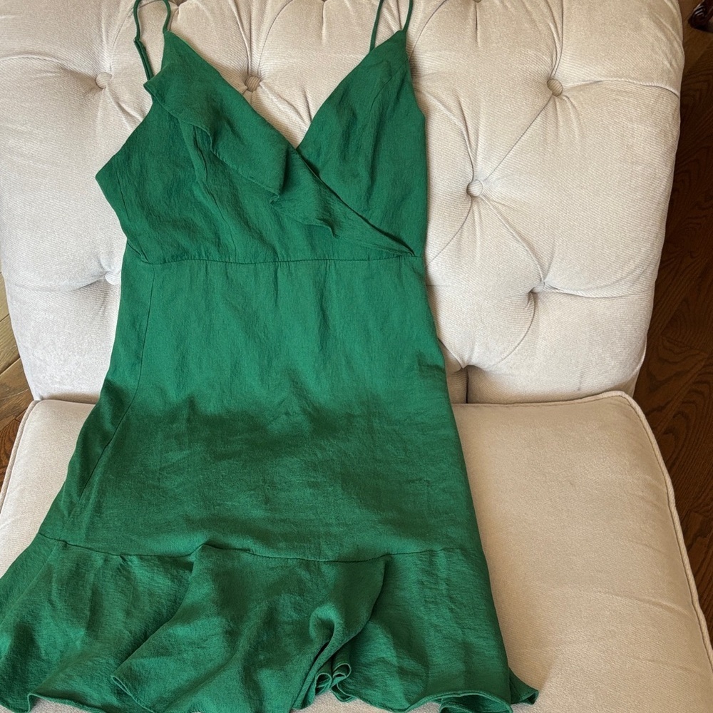 Green Mini Dress